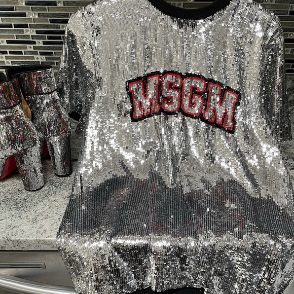 MSGM - Sequin Top - Picture 9 of 9